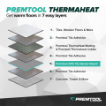 PREMTOOL ThermaHeat XPS 12mm Insulation Board 1200 x 600mm Full Pallet (110 Boards)
