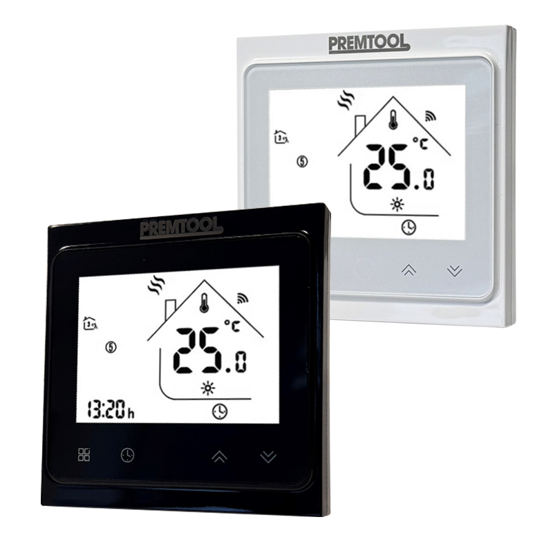 PREMTOOL ThermaHeat Programmable Touch Screen Thermostat