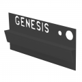 Product Genesis Plastic Vinyl To Tile Capping Black EVC