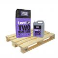 Product Ultra Floor Level It Two High Flow Flexible Two Part Self Levelling Compound 20kg Half Pallet (25 Bags & Bottle Tail Lift)