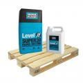 Ultra Floor Level It Super 30 Two Part Rapid Setting Self Levelling Compound 20kg Half Pallet (24 Bag & Bottle Tail Lift)